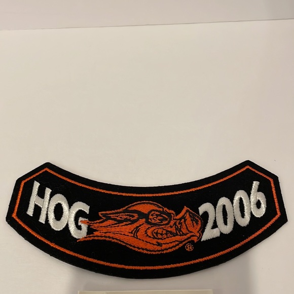2006 Harley Davidson HOG Jacket Vest Patch and Pin Badge - Picture 5 of 7